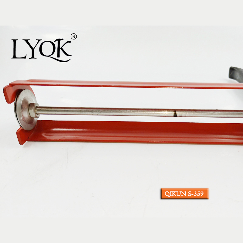 S-359 Opening Type Double Cartridges Skeleton Caulking Gun