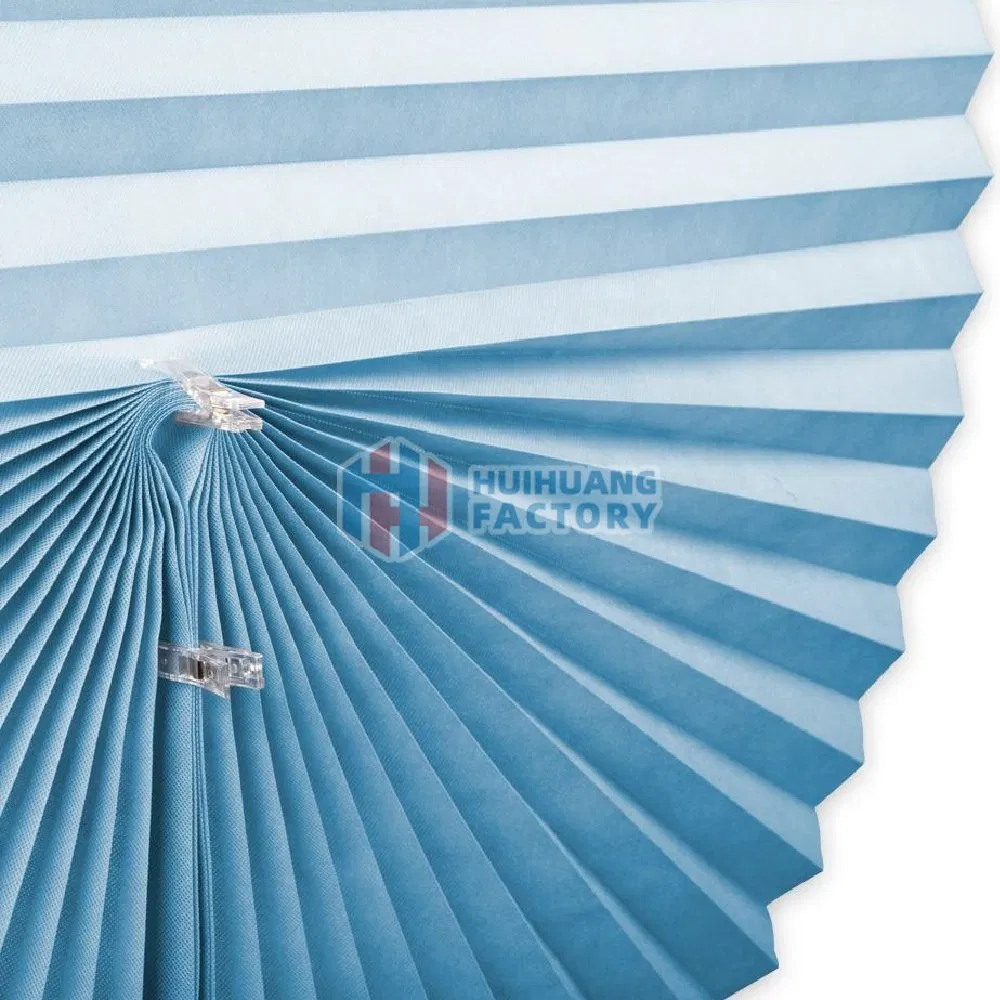 Fold Retractable Plisse Sunshade Fabric Sun Screen Cloth Blinds for Home Use