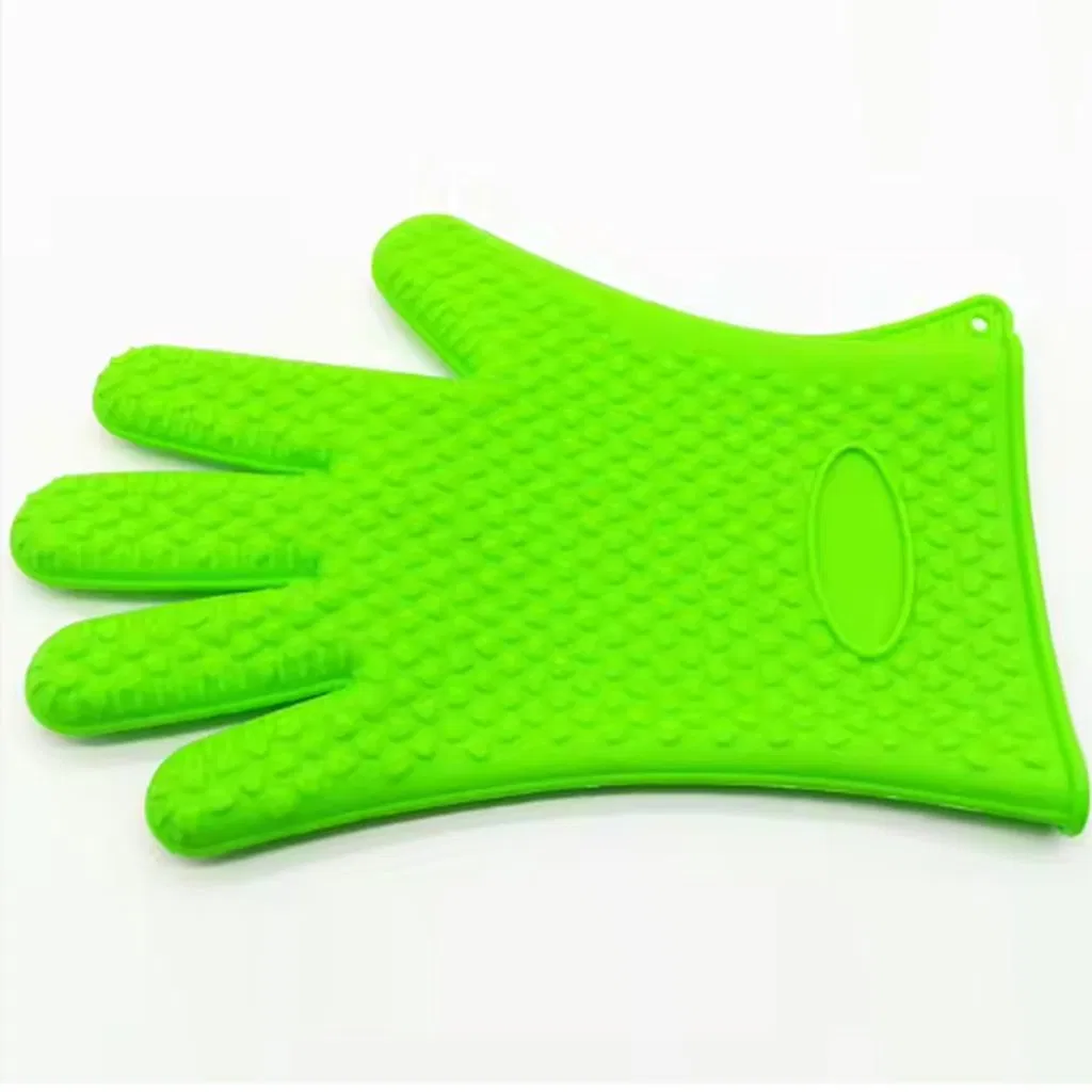Non Slip Cooking Kitchen Pot Holder Protective Silicone Oven Mitts