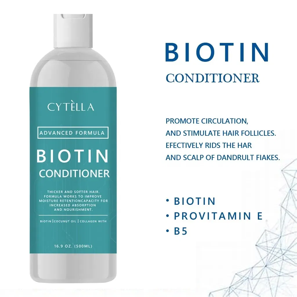 Hydrolyzed Keratin and Argan Oil Replenish Hair Moisture Biotin Conditioner