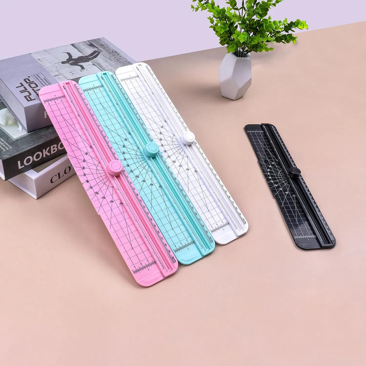 Wd-819 Mini Sliding Paper Cutter Safety Paper Cutter A4 Rotary Paper Trimmer