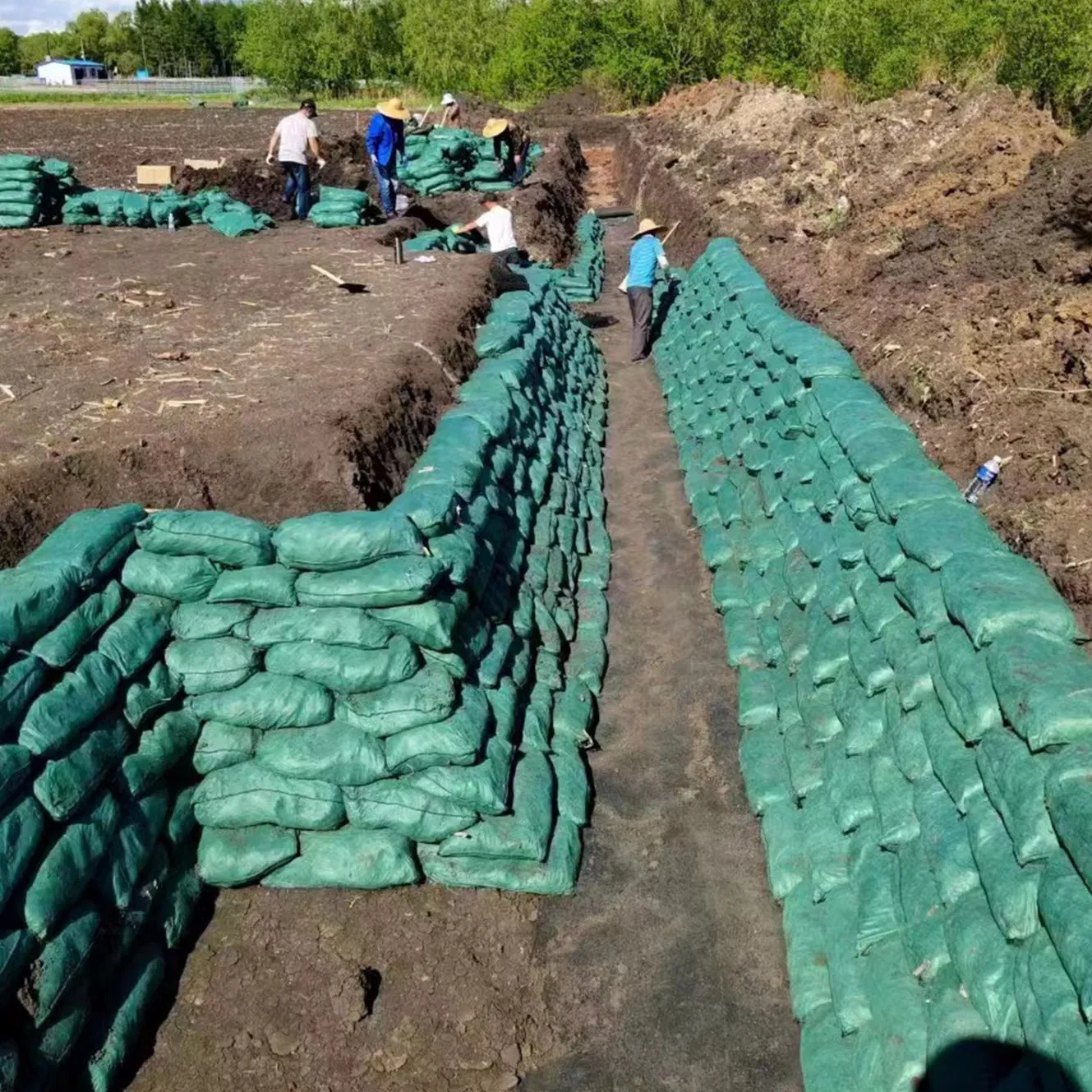 Polyester Nonwoven Geotextile Geobag Large Sand Geo Bags Pricepopular