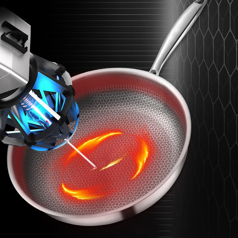 Сковорода сотового типа с антипригарным покрытием