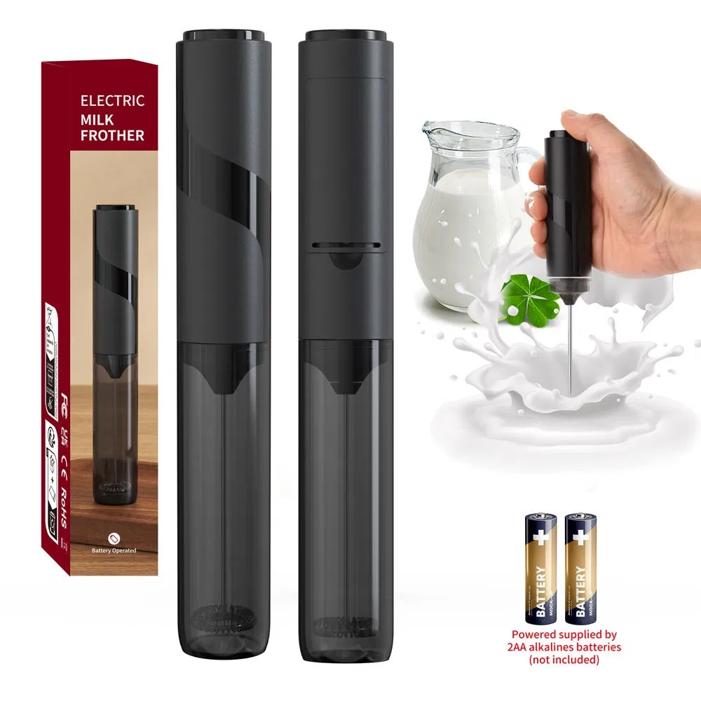 Low-MOQ Automatic Foam Maker Milk Steamer Handheld Coffee Whisk Electric Milk Frother