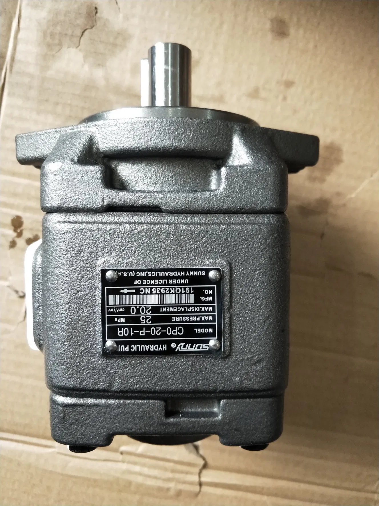 Гидравлический насос Sunny CP1-25-P-10R