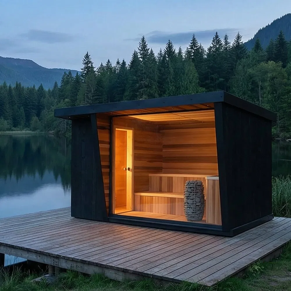 SPA-Quality Sauna Room for Home Outdoor Sauna Dry Sauna