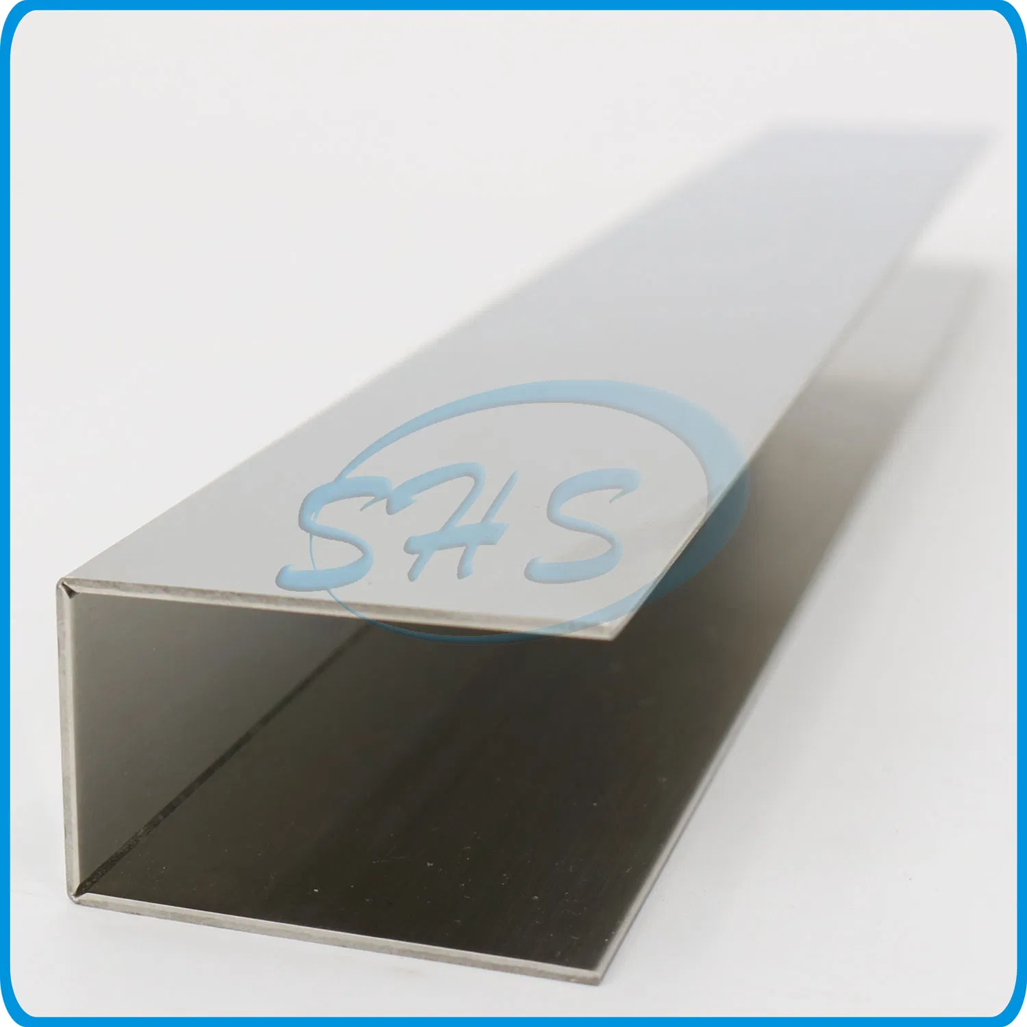 Stainless Steel U Channels with Square Corner