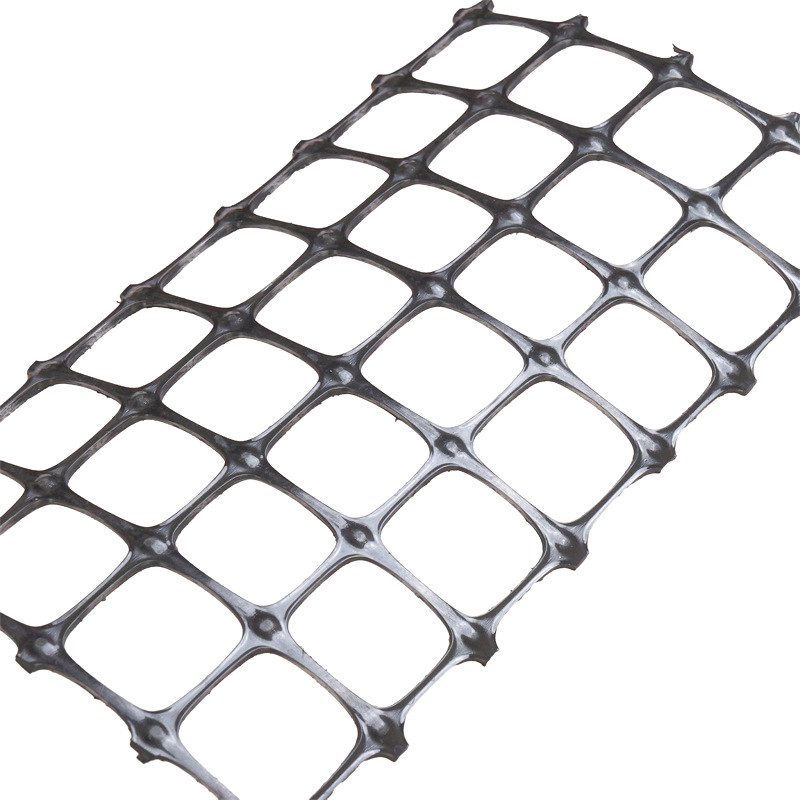 High Tensile Strength Reinforcement Long Service Life PP Biaxial Geogrid