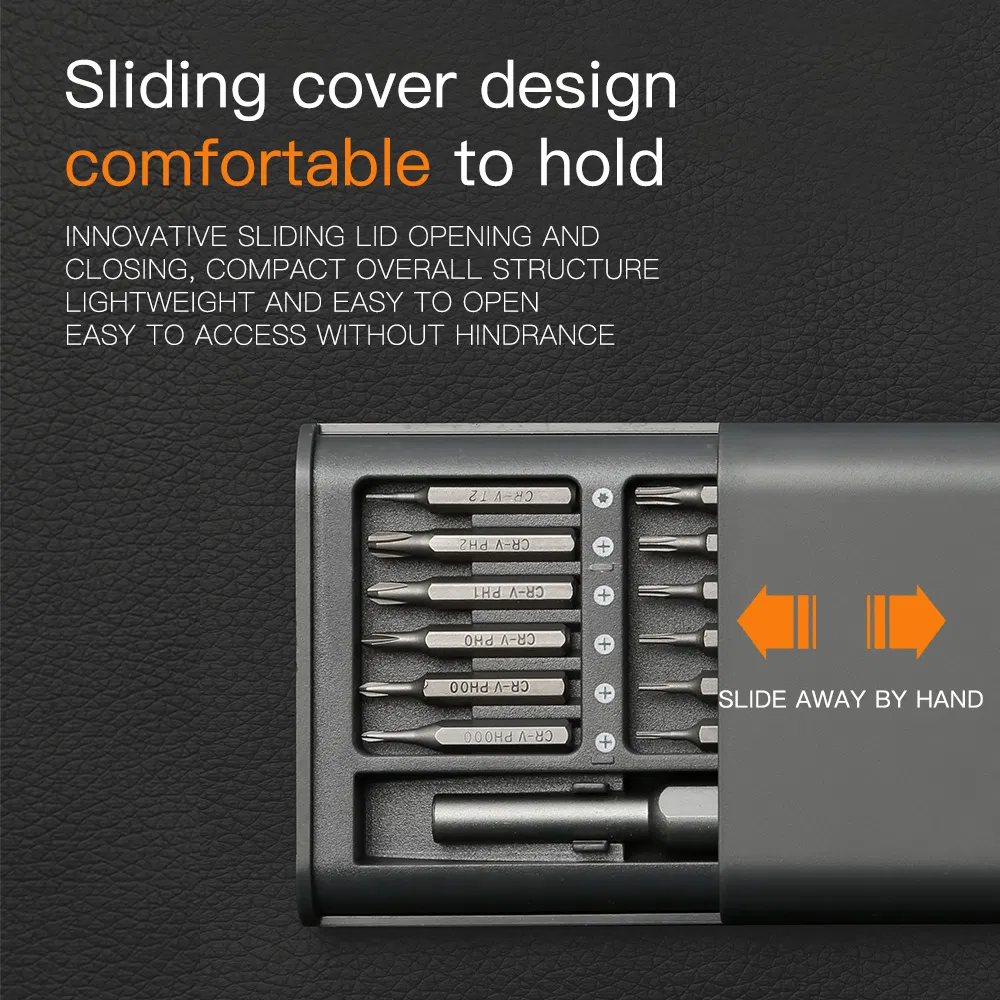 24 in 1 Precision Screwdriver Set ABS Box Multi Laptop PC Cell Phone Pocket Repair Tool Kit Mobile Phone Repair Tool