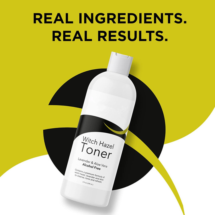 OEM Hydrating Pore Cleanser Facial Sensitive Skin Witch Hazel Toner