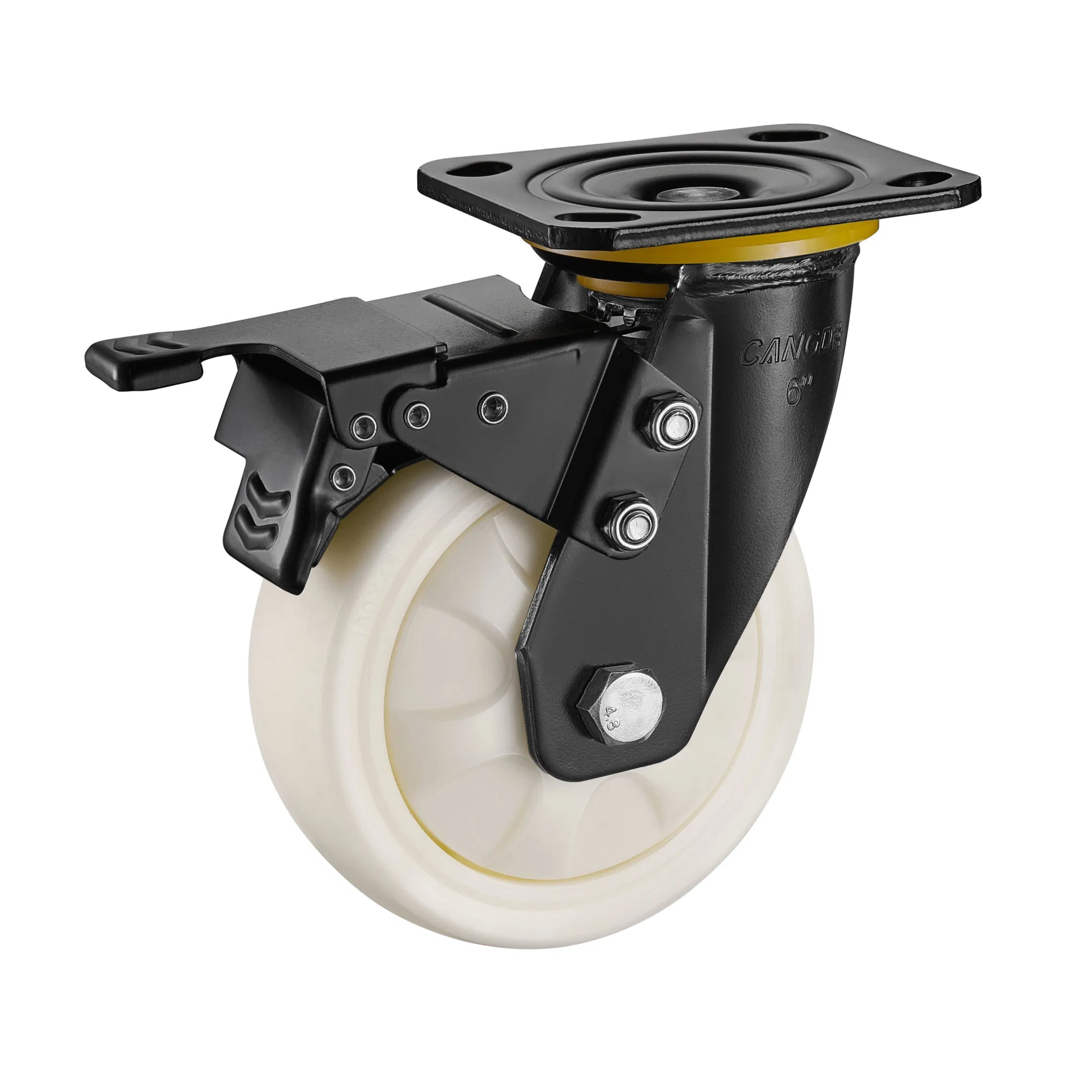 Industrial High Load 280-450kgs Heavy Duty Caster Swivel Casting PP Wheels with Swivel