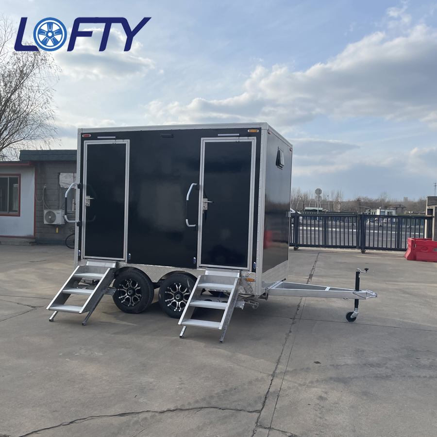Cheap Affordable Durable Outdoor Public Mobile Toilet Trailer Portable Toilet for Sale