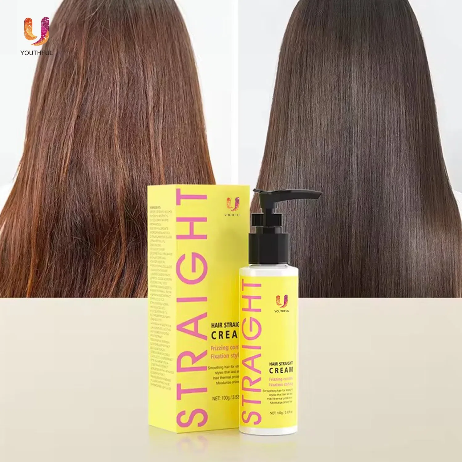New Arrival 15 Minutes Speedy Silky 3 in 1 Hair Straightening Cream