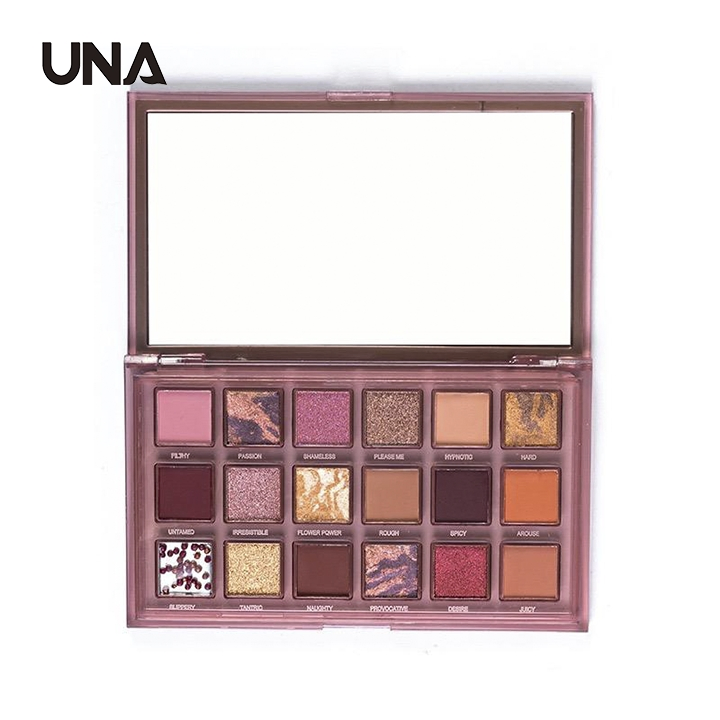 18 Color Private Label Wholesale Custom Brand Packaging Own Makeup Palette Cruelty Free High Pigment Shimmer Eye Shadow Palette