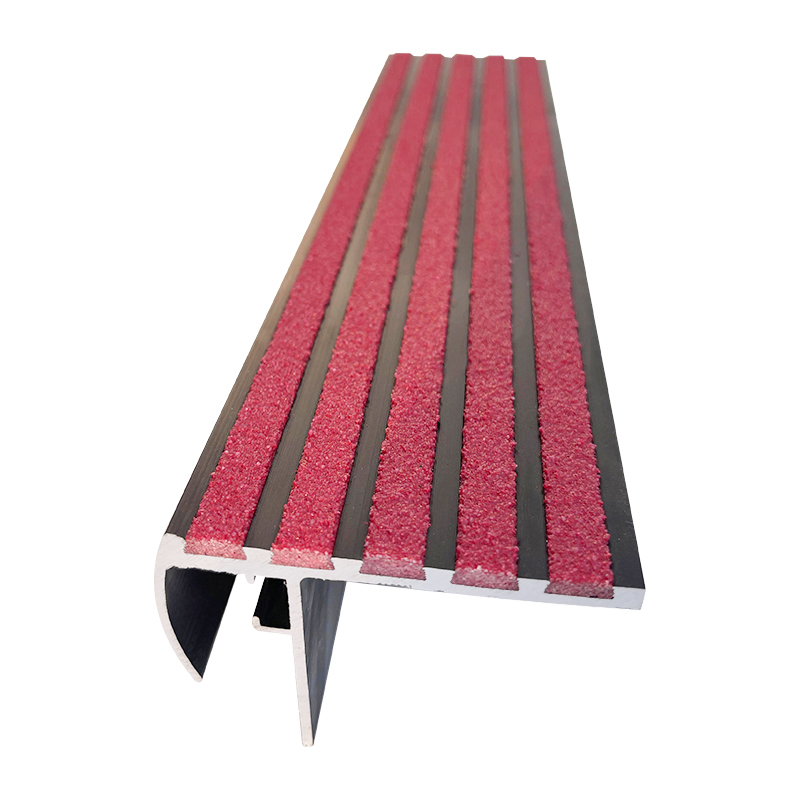Carborundum Anti Slip Stair Nosing and Step Corner Strip Protector Luminescent