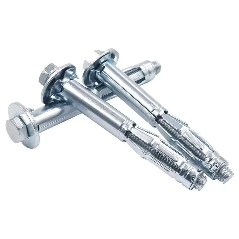 Hot Selling Carbon Steel Wedge Anchor Bolt Flat Wall Anchor