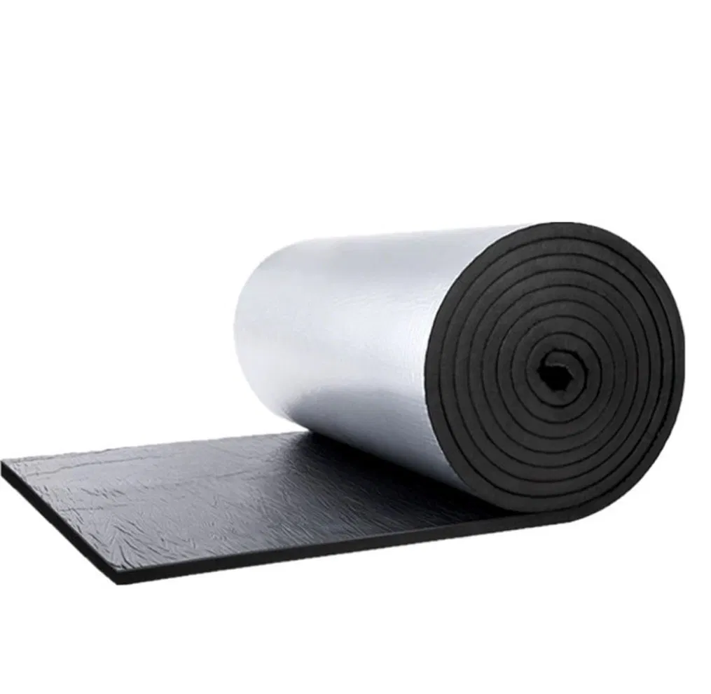 Thermal Insulation Cotton, Heat-Resistant Aluminum Foil, Self-Adhesive Rubber Insulation Cotton, Sound Insulation