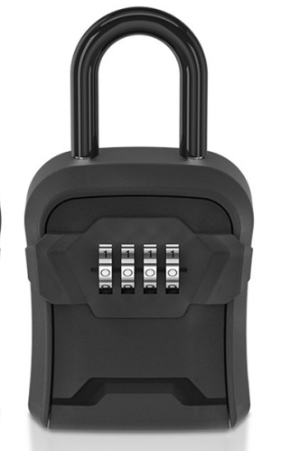Yh3569 4 Digit Combination Key Storage Key Lock Box with Removable Shackle for House Key