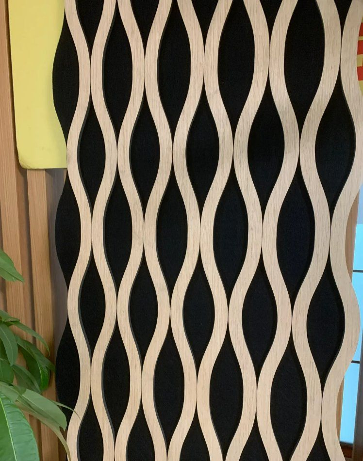 Custom 3D Shaped Acoustic Panels for Artistic Wall Soundproofing Solutions