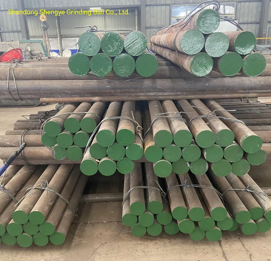 Кованый шлифовальный пруток из легированной стали для горной промышленности