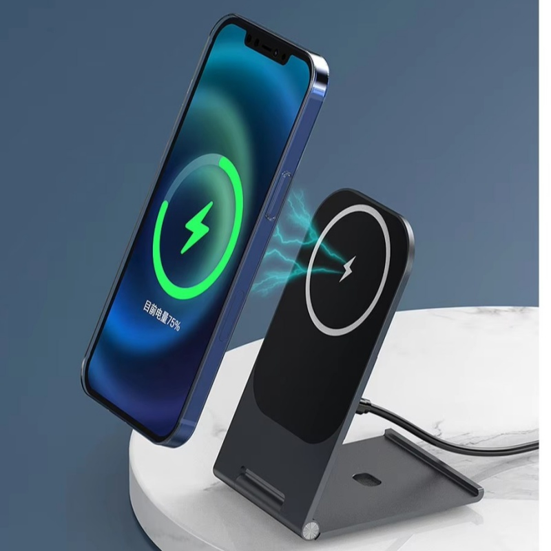 Premium Aluminum Alloy Magsafe Wireless Charging Phone Holder