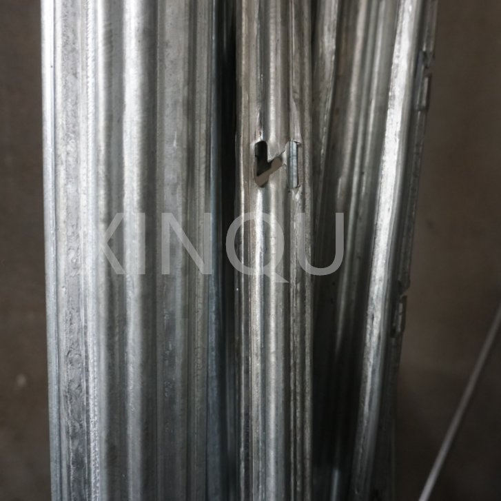 2.0mm Hot Dipped Puesto De Vinedo Plant Heavy Duty Galvanized Metal Grape Stake 200G/M Zinc Power Coated Orchard Trellis Pole Use in Farm