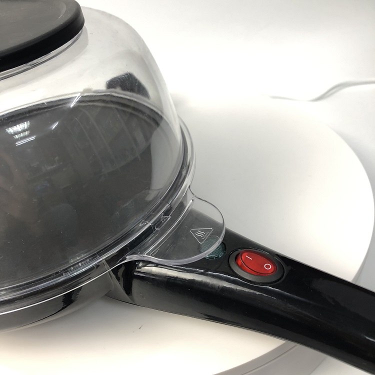 Electric 2 in 1 Popcorn & Crepe Maker with Non-Stick Griddle