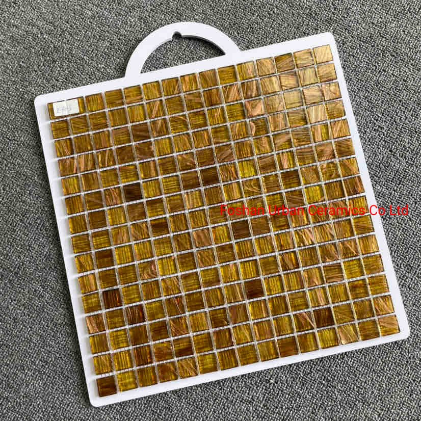 Мозаичная плитка Mix Golden для стен, 30x30 мм