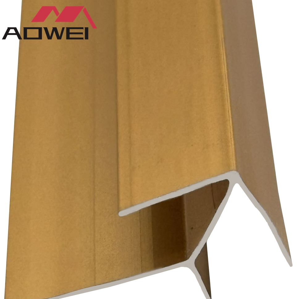 Durable 3-Meter Aluminum Accessories for Easy PVC and WPC Panel Installations