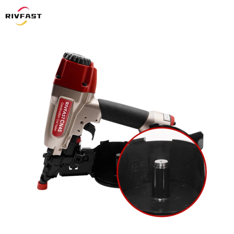 Пневматический гвоздезабиватель CN45A с регулировкой глубины