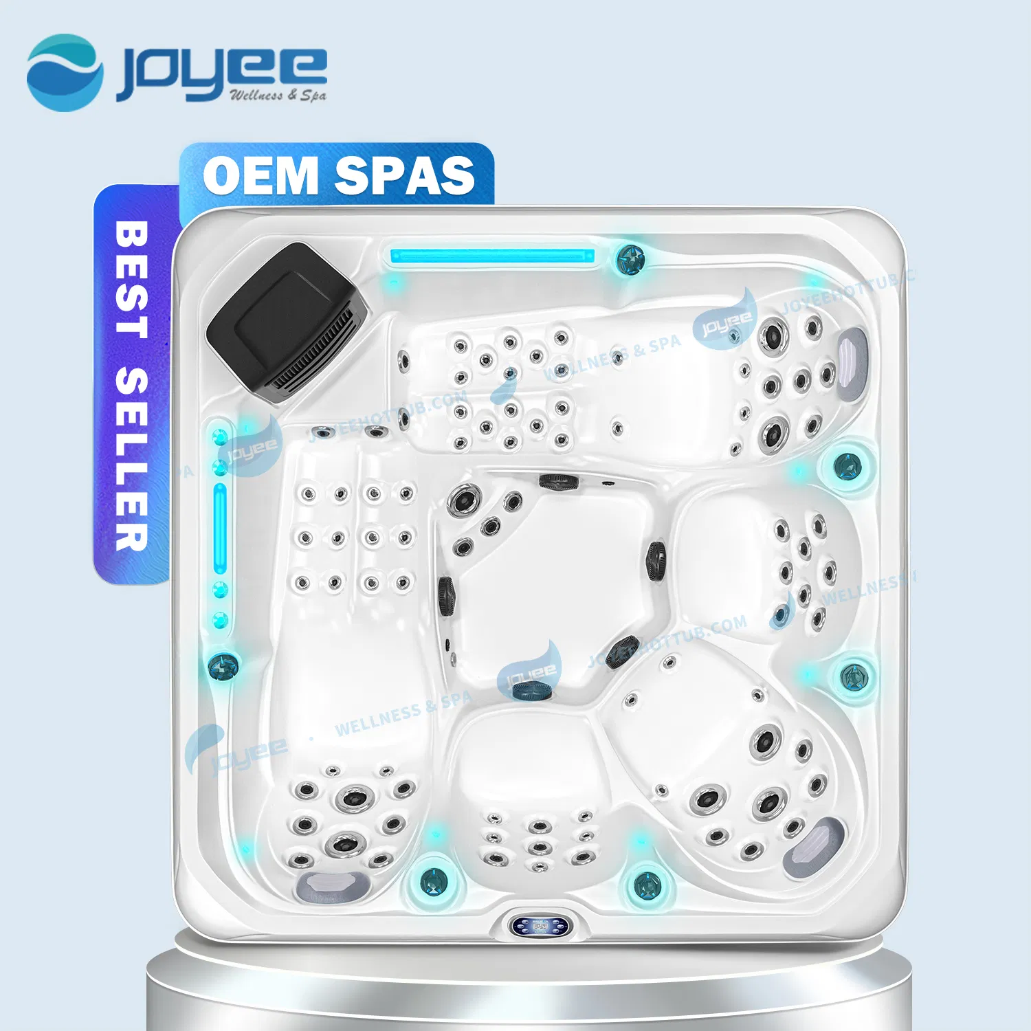 Joyee Wholesale Cheap SPA Jacuzzis Outdoor Hot Tub Factory Whirlpool