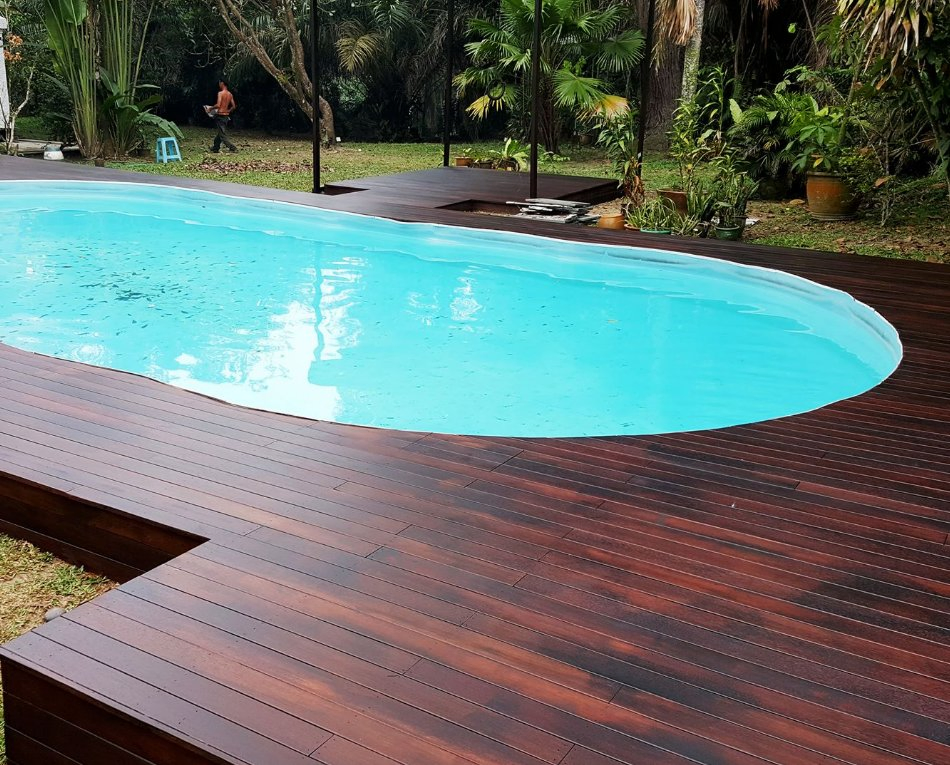Brand New Outdoor Waterproof WPC Composite Decking Wooden Flooring WPC Decking Artificial Wood Decking Floor
