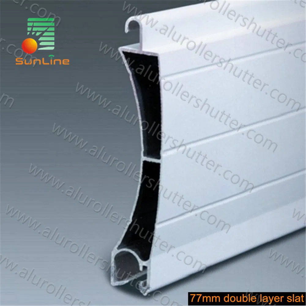 Residencial Use Extrusion Slat for Roller Shutter Window