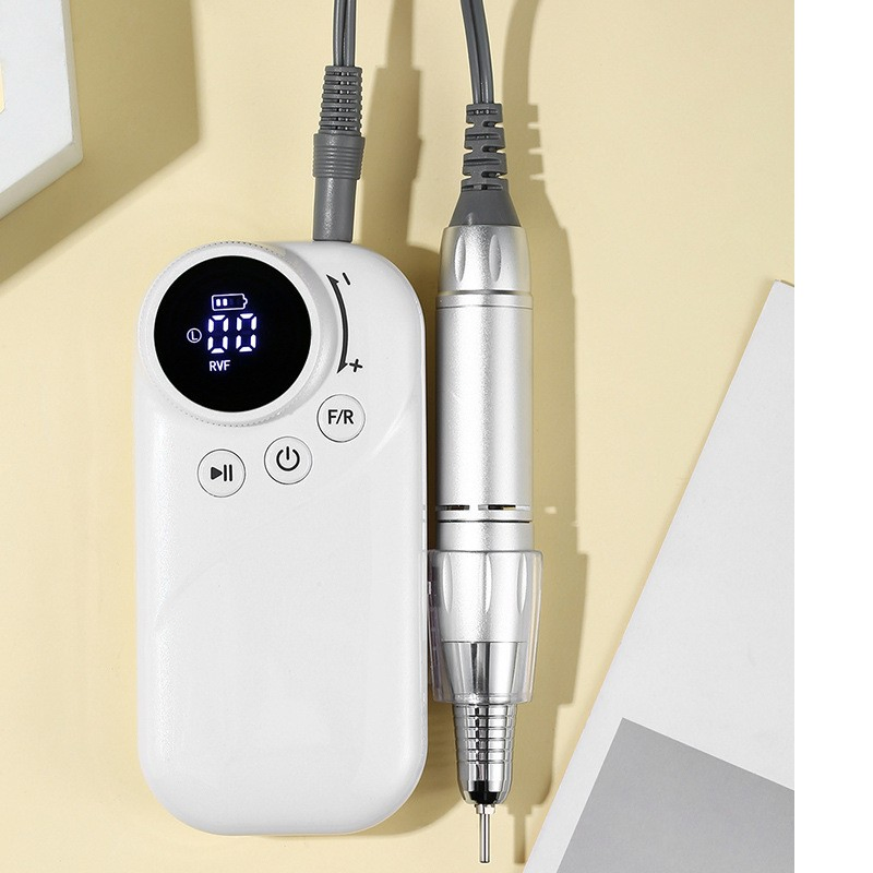 Electric Rechargeable Nail Drill Kit for Salon Manicures Professional Quality