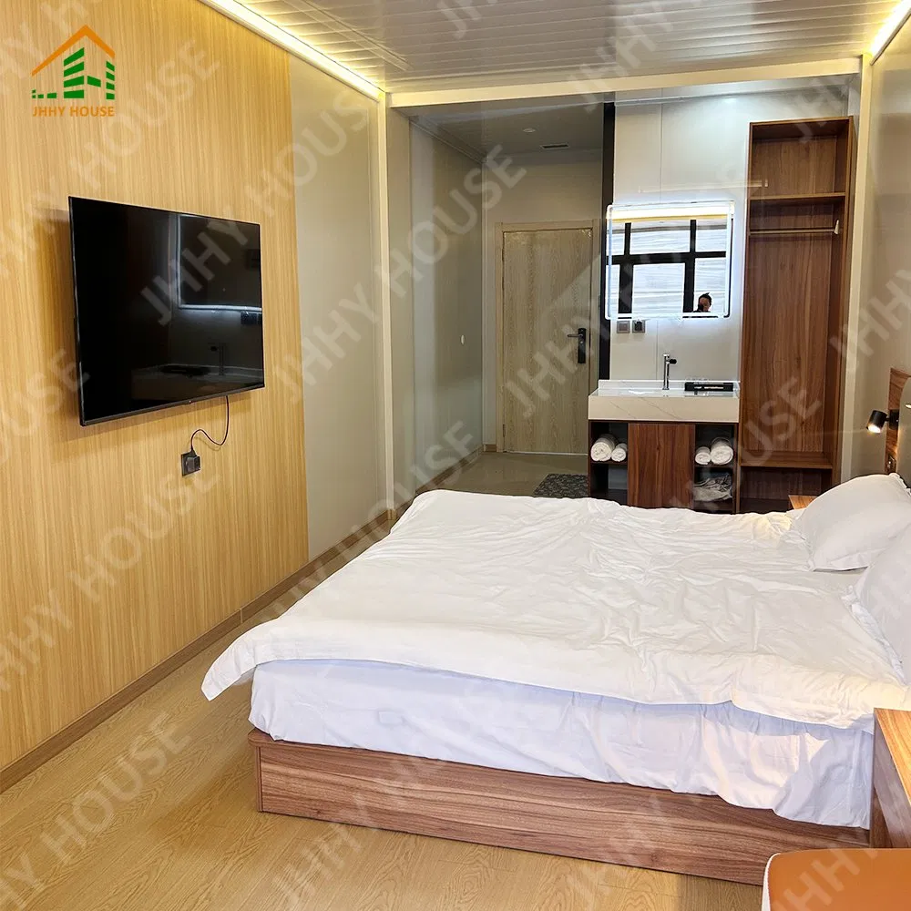 Low Cost Construction Site Housing Solutions 20FT Container House for Hotel