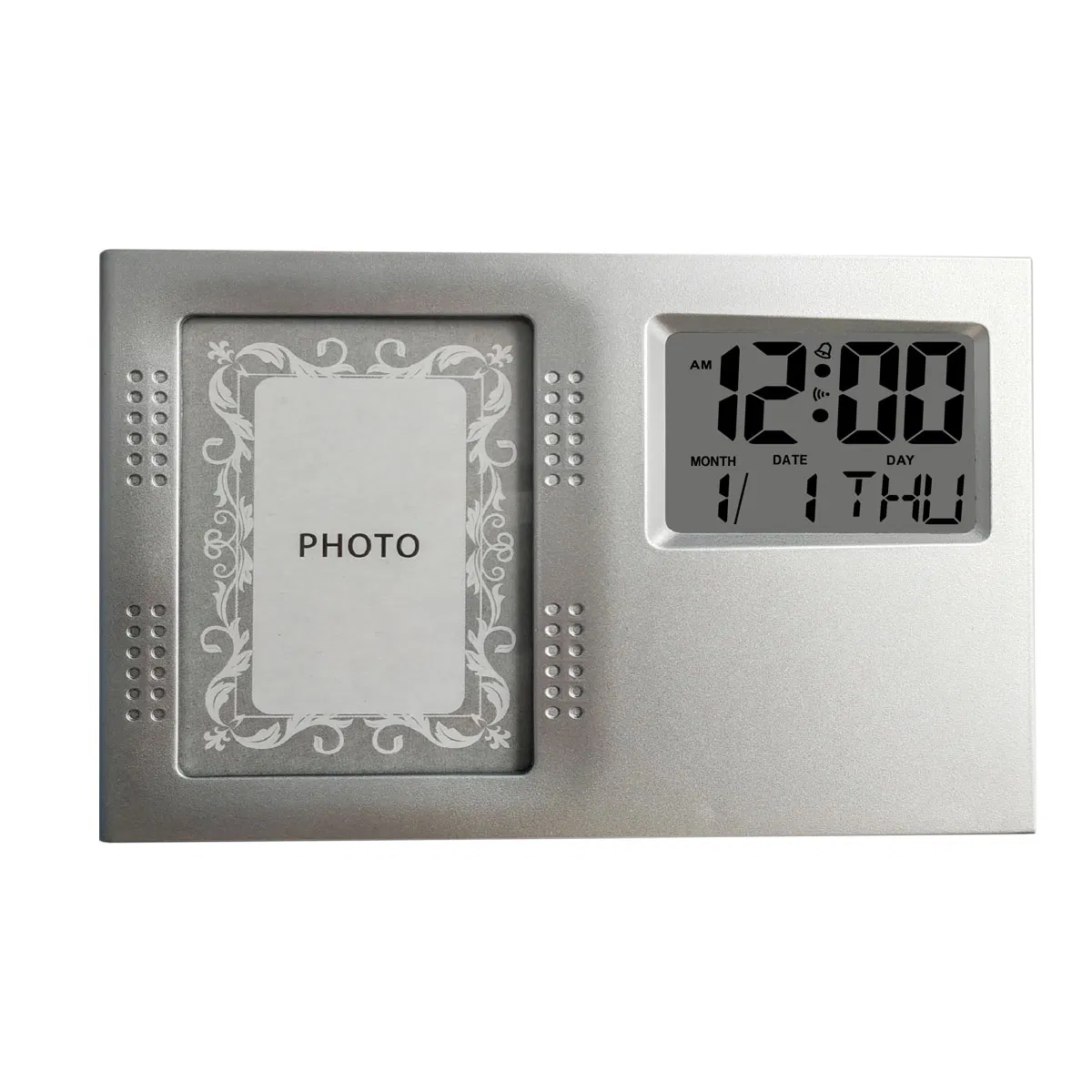 LCD Digital Clock Desktop Electronic Photo Clock Gift Items