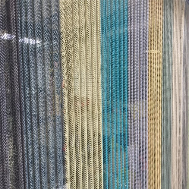 Decorative Metal Curtain Coil Drapery Mesh Panel