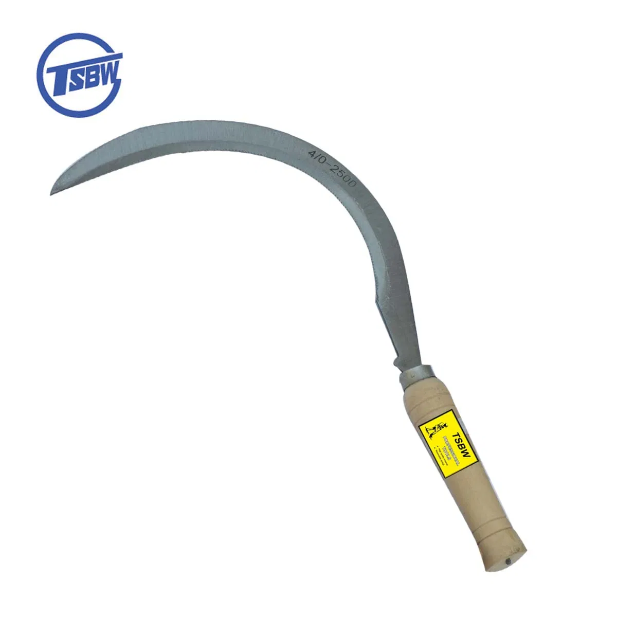 Si213-G Farming African Garden Tools Sickle with Wooden Handle for Agricultural