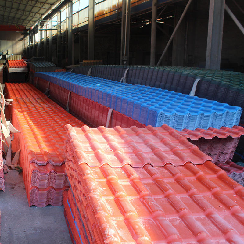 Light Wave High-Impact UPVC Roof Tiles PVC Ondulated Roof Tiles