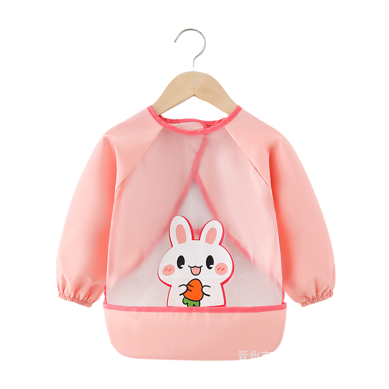 Children's Aprons and Eating Clothes with Cartoon Designs