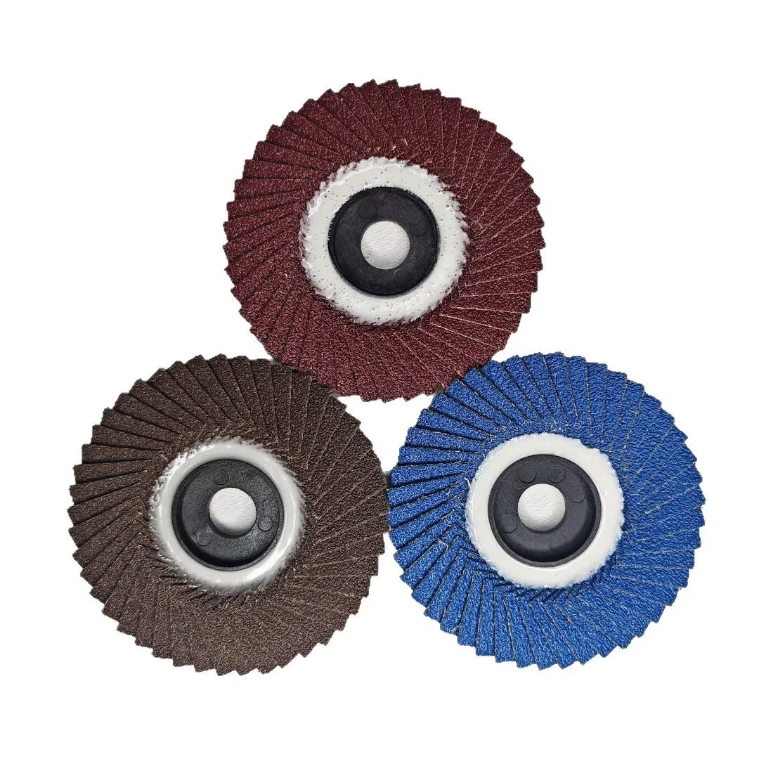 4 Inch High Hardness Korean Zirconia Flap Wheel Flower Abrasive Disc