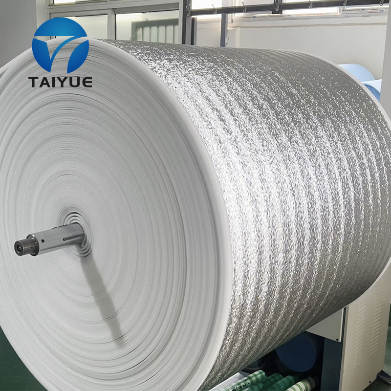 MPET PE Coating Reflective Facing Aluminum Foil EPE Foam Thermal Insulation for Roof
