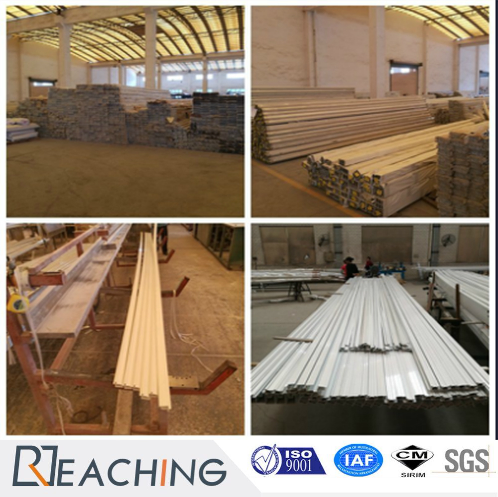 Modern Design UPVC/PVC 80 Series Sliding Door with Steel Support