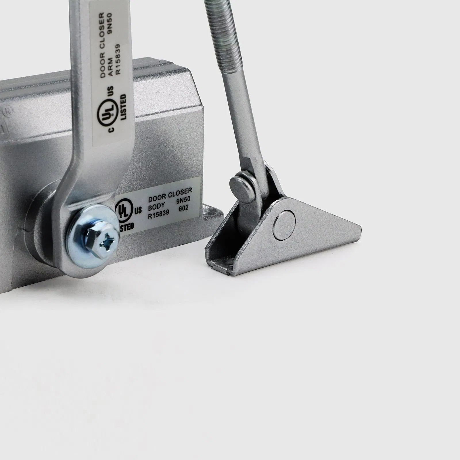 Adjustable Furniture Hardware Fittings Security Fireproof Aluminum Listed Door Closer