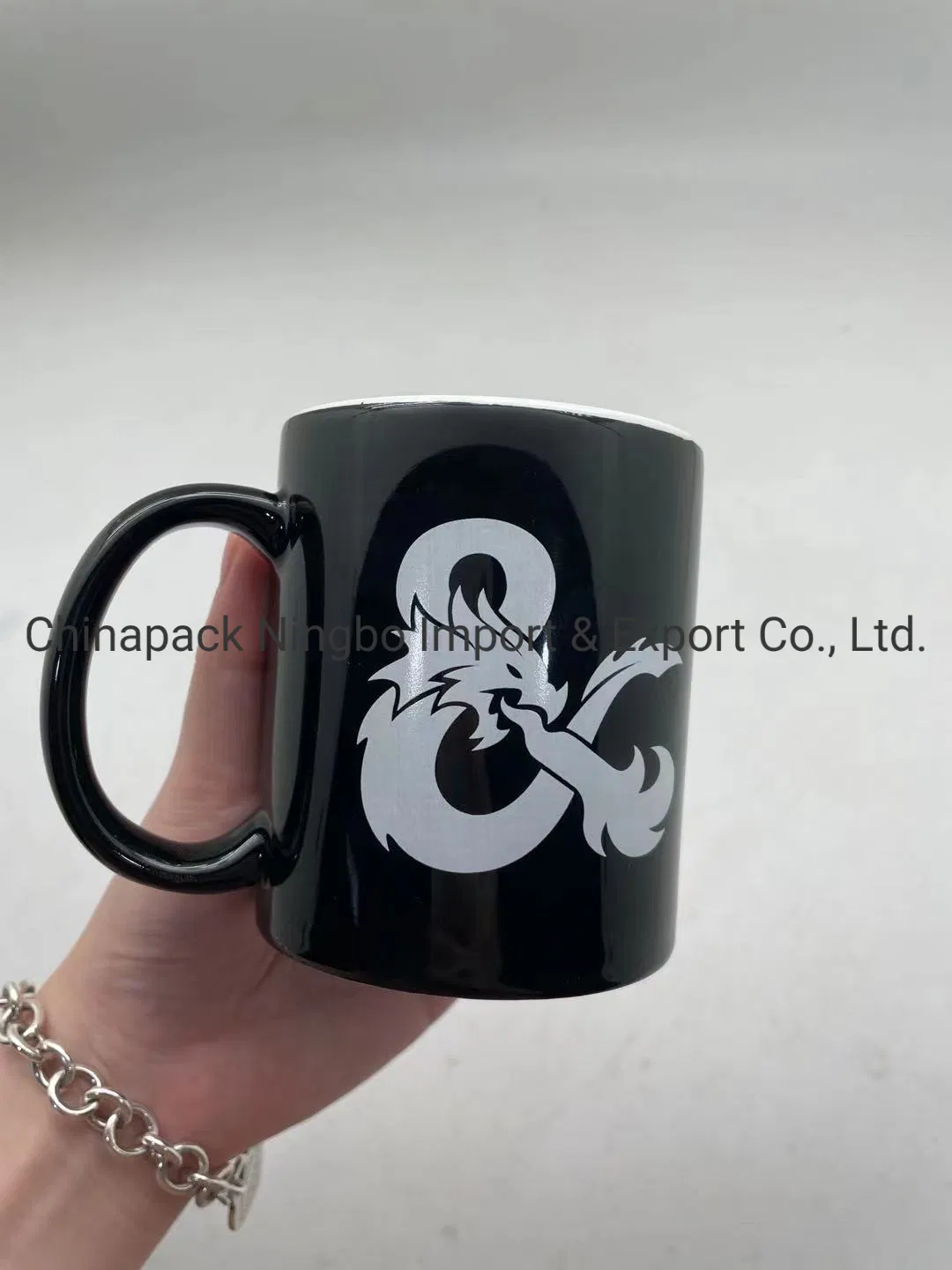 Керамическая кружка с цветной глазурью, 12 унций