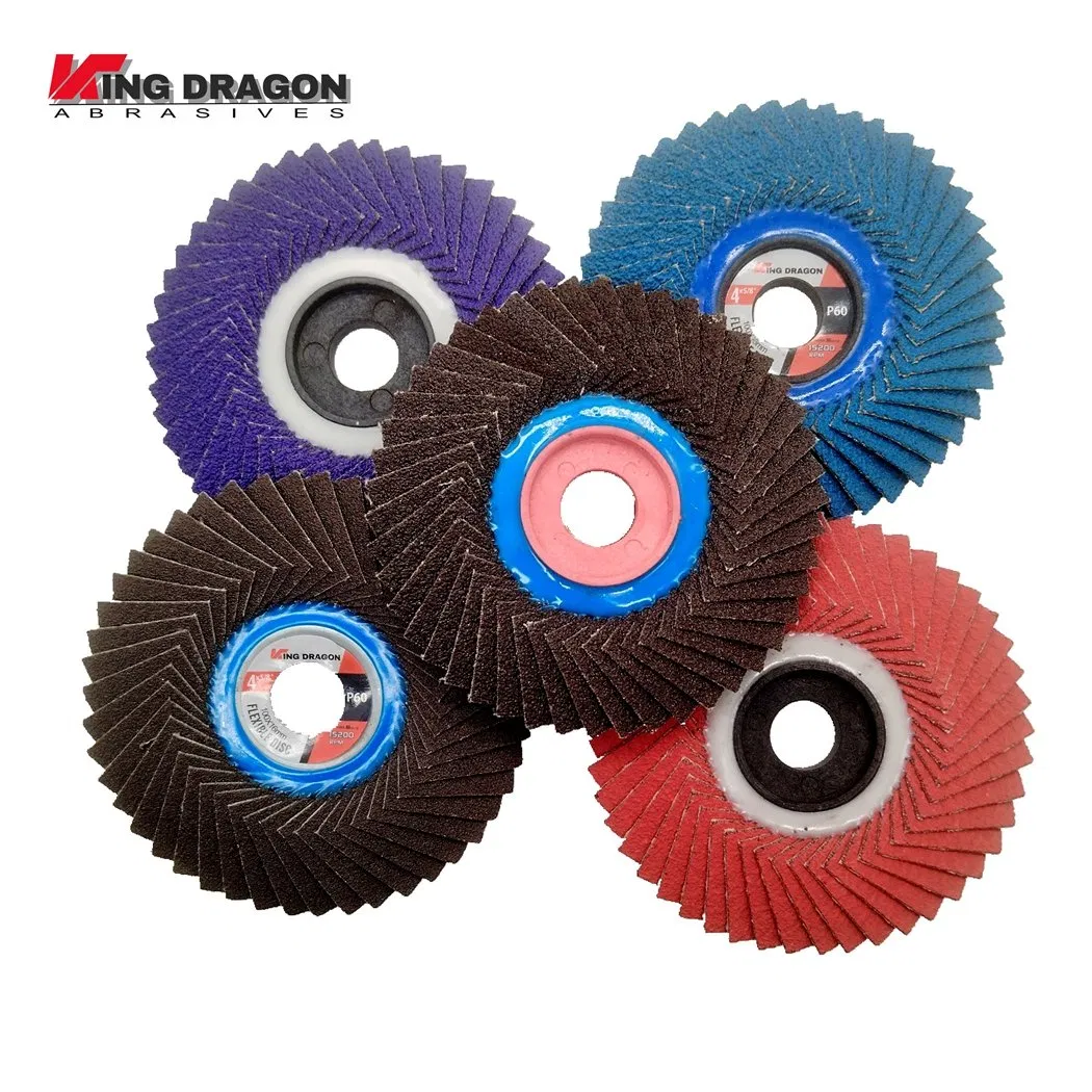 Лепестковый шлифовальный круг 115 мм, абразивный, цветок