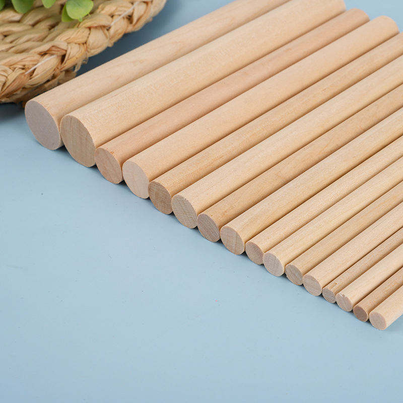 Preroll Cone Stick Custom Print Cigar Rolling Wooden Round Beech Sticks