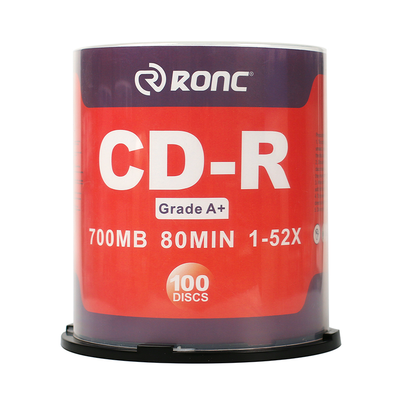 Чистые диски Ronc CD-R 700MB 80 мин 52X