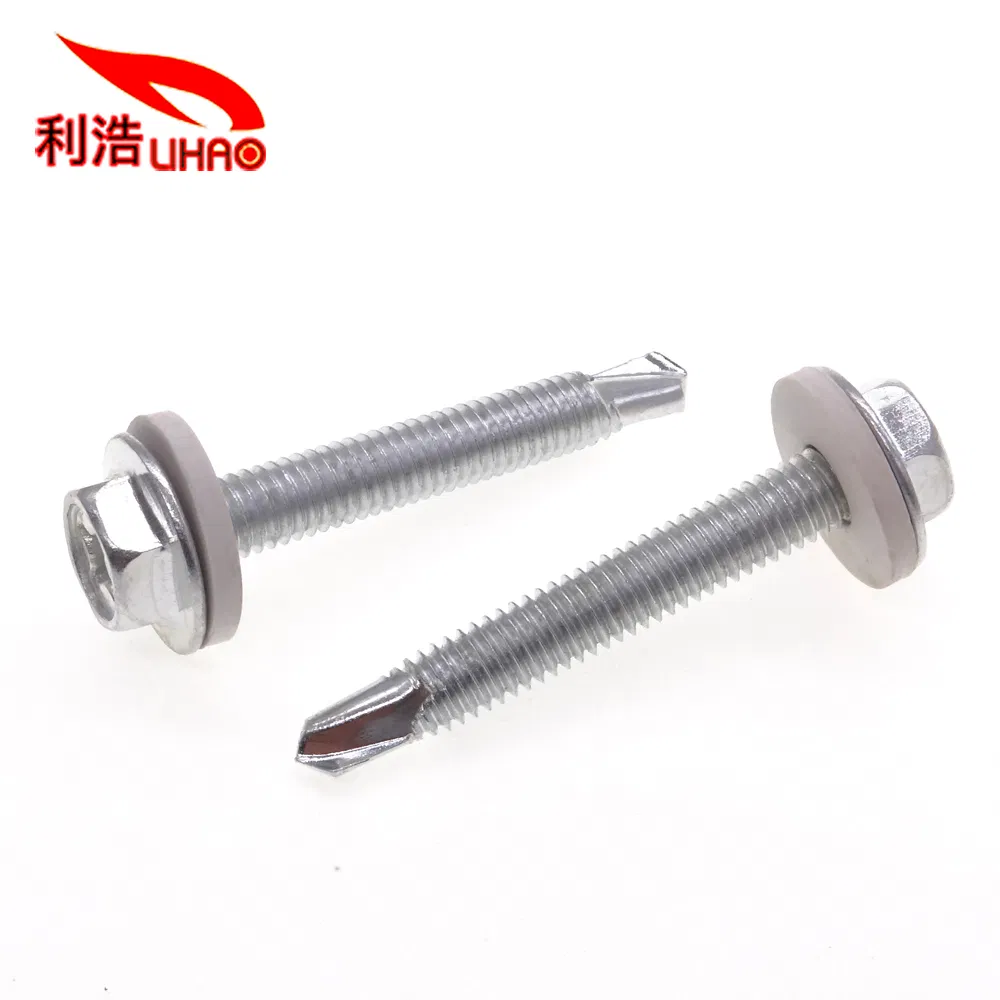 Flange Head for Metal with Bonded Washer Combination Screws