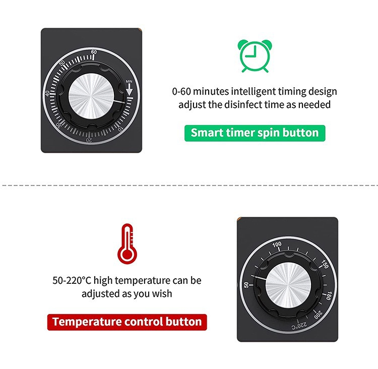 Professional Home High Temperature Disinfection Cabinet Mini Sterilizer